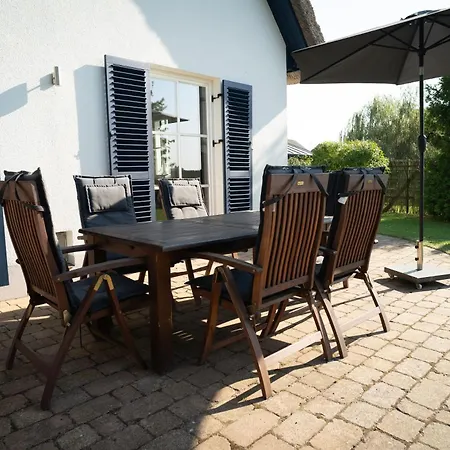 Reetdachhaus - Reet Am Tatil Evi Börgerende-Rethwisch